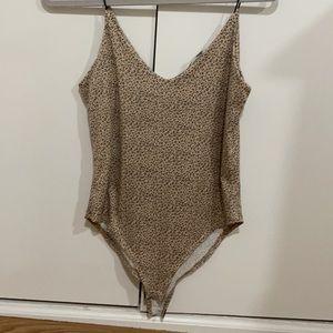 leopard print bodysuit